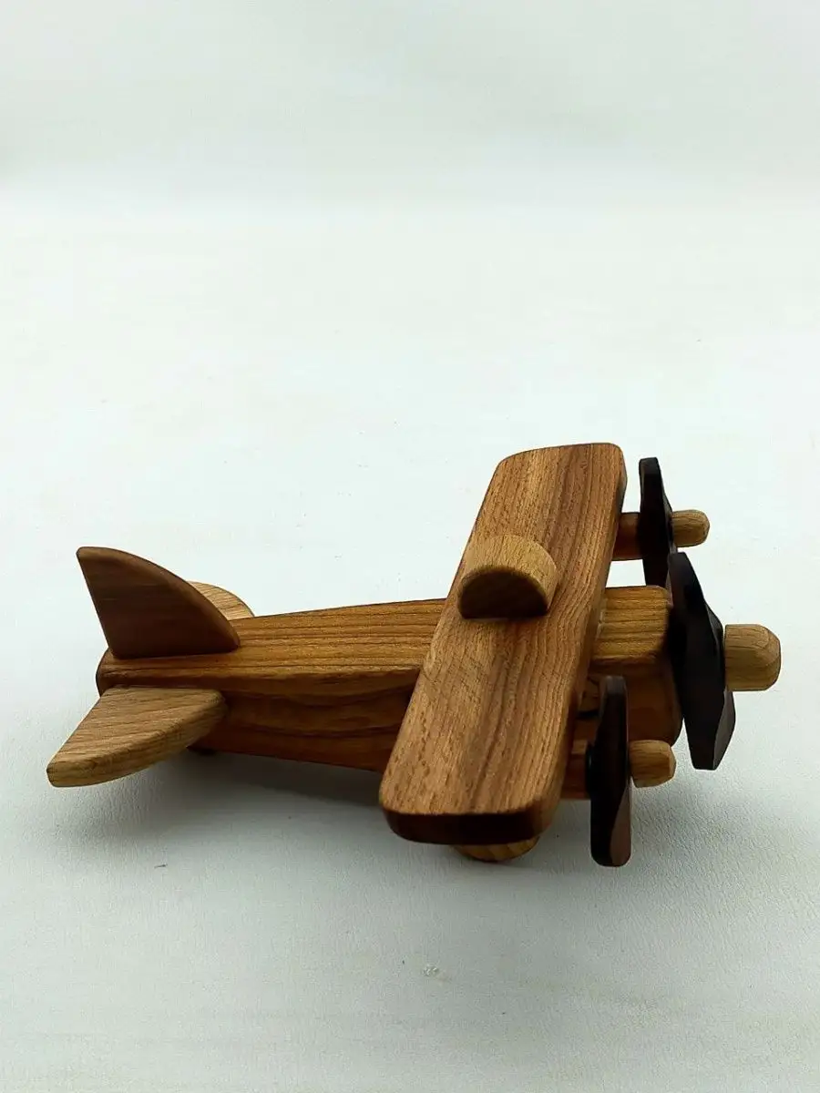 Деревянная игрушка большой самолет wood toy 144752480 купить за 1 720 ₽ в  интернет-магазине Wildberries