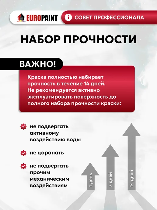 EUROPAINT Краска для мебели и дерева без запаха Серебряный князь 700гр, 700 г, фото 6