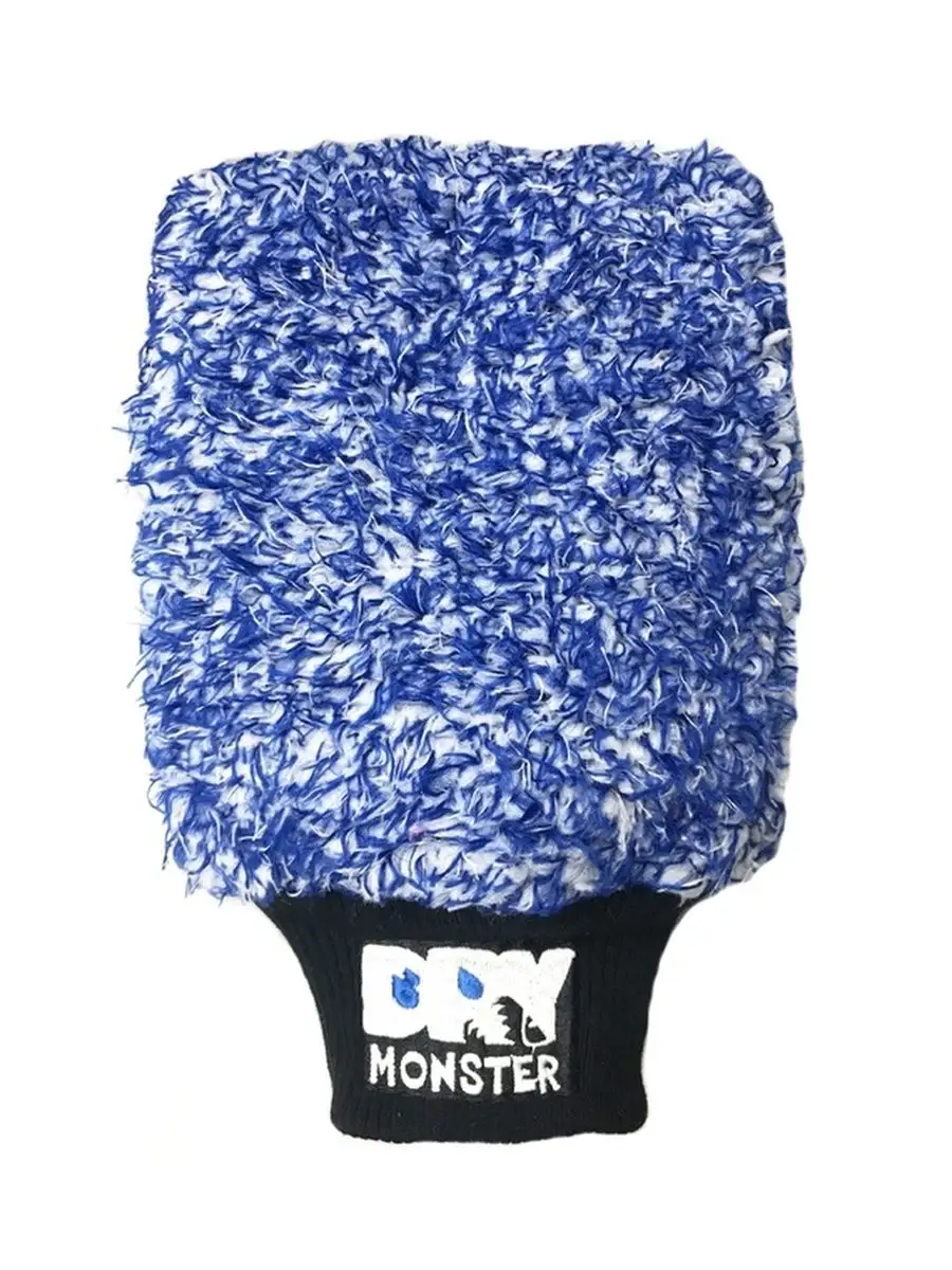 Варежка для мойки кузова синяя MITT Quarts Dry Monster DRY MONSTER  144772965 купить в интернет-магазине Wildberries