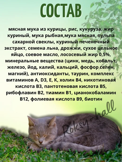 Сухой корм Ночной охотник Кошек Старше для собак, пожилые, 0,4 кг, фото 2