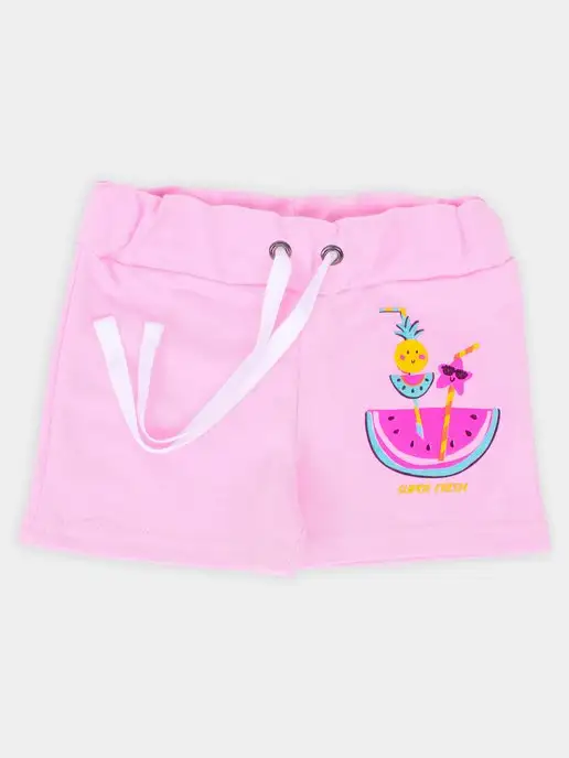 Mami-kids Шорты для новорожденных хлопковые для детей, розовый, фото 4