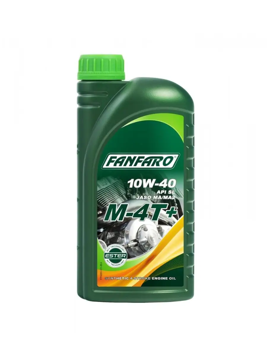 Моторное масло 6201 M-4T Plus 1л.