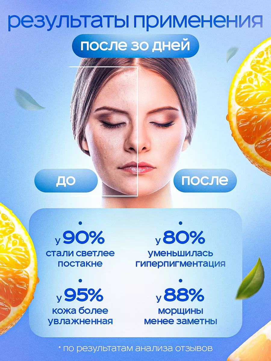 Осветляющая сыворотка для лица Vitamin C Brightening Serum Skin&Lab  144865640 купить за 1 839 ₽ в интернет-магазине Wildberries