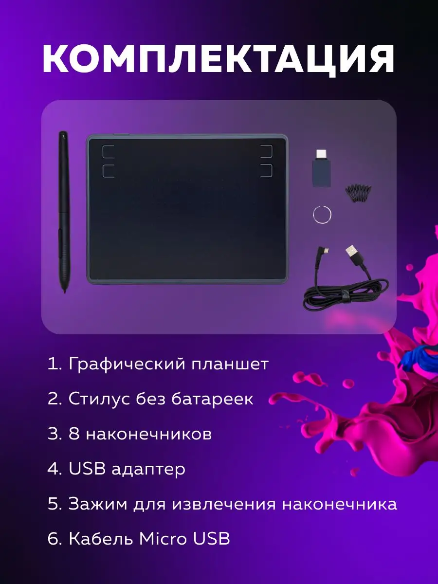 Графический планшет для рисования, игр OSU SAGE by Encome 144882360 купить  за 3 072 ₽ в интернет-магазине Wildberries