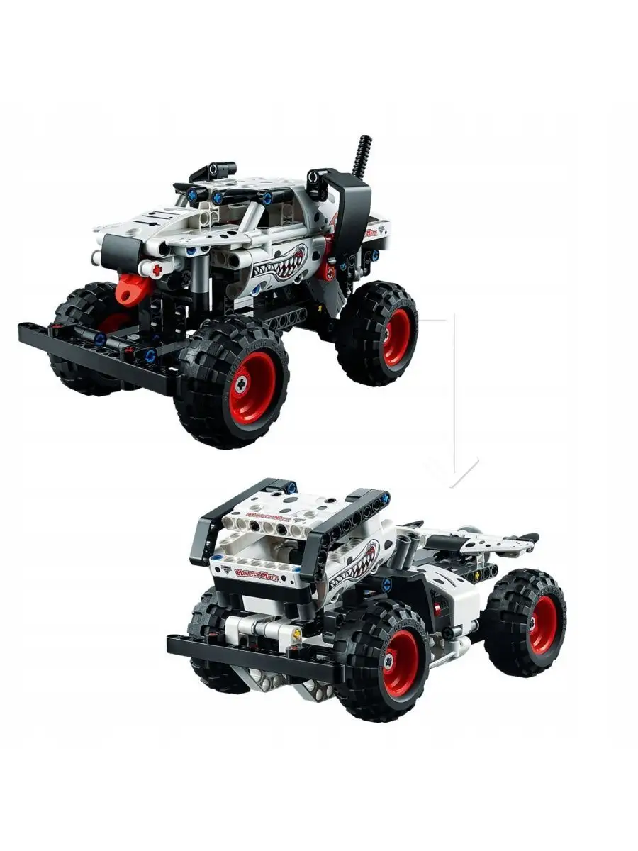 Lego technic monster motor sale