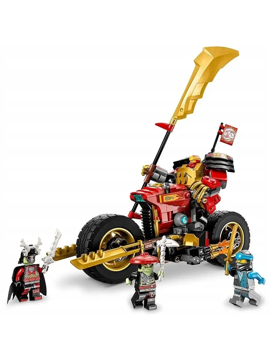 Конструктор Ninjago Мотоцикл ЭВО Кая 312 деталей LEGO 144925597 купить за 6  775 ₽ в интернет-магазине Wildberries