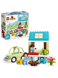 Конструктор Duplo 10986 Семейный дом на колесах LEGO 144927225 купить за 2 731 ₽ в интернет-магазине Wildberries