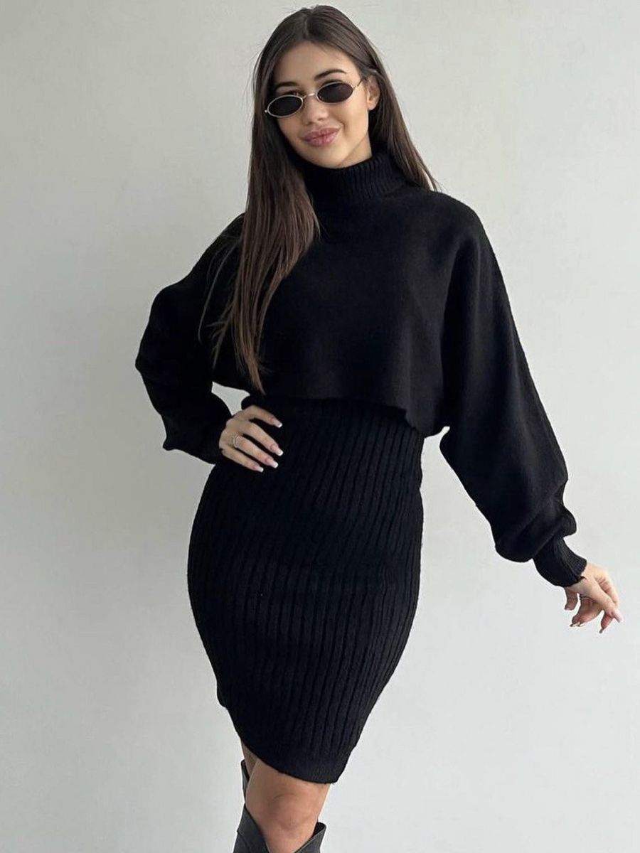 #xlove: 10 стильных теплых платьев для девушек plus size