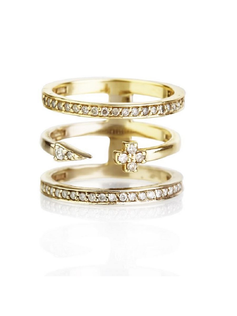 Фаланговые кольца из золота 585