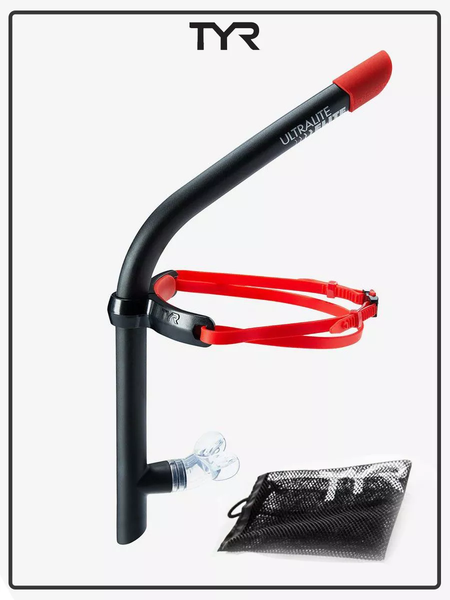 Трубка для плавания фронтальная ULTRALITE SNORKEL ELITE TYR 144989338  купить за 6 526 ₽ в интернет-магазине Wildberries