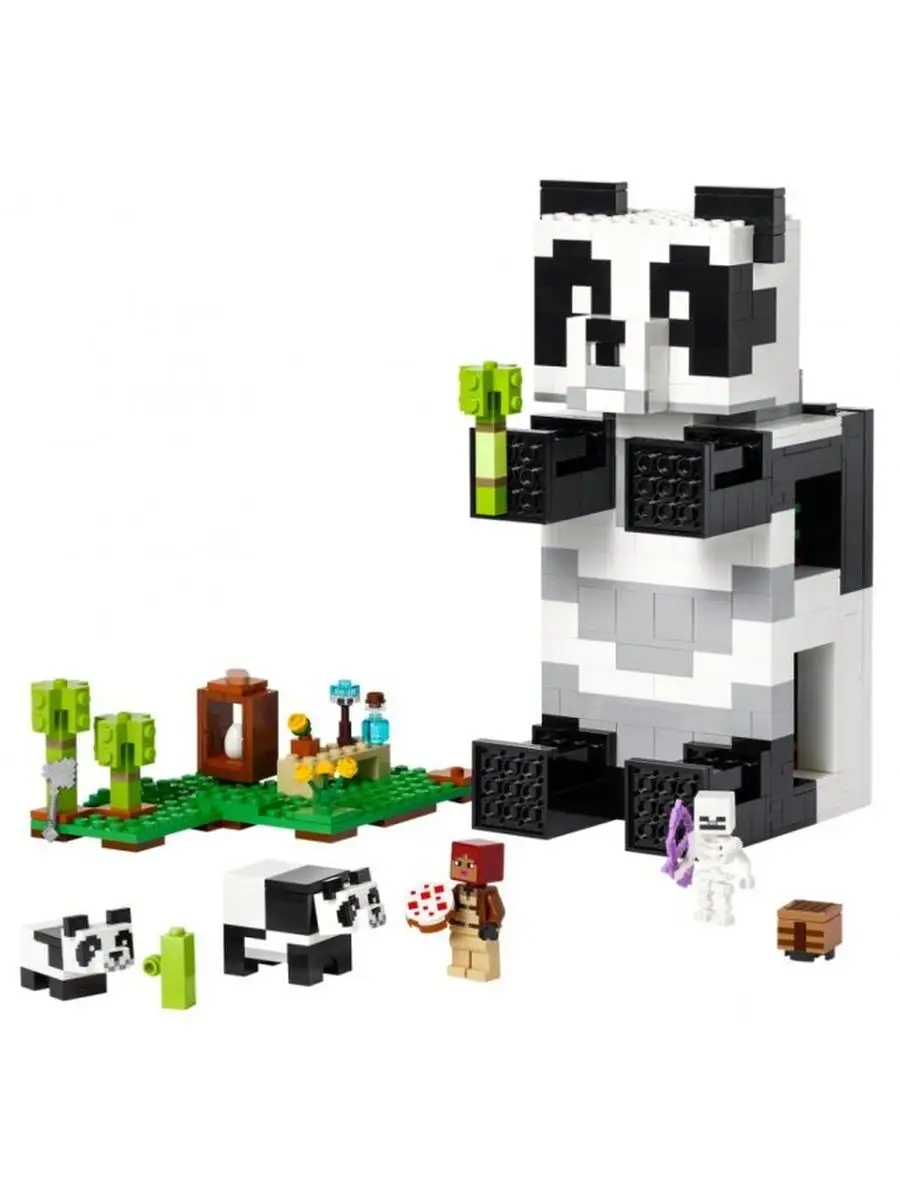 21245 LEGO Minecraft Дом панды LEGO 144991800 купить в интернет-магазине  Wildberries