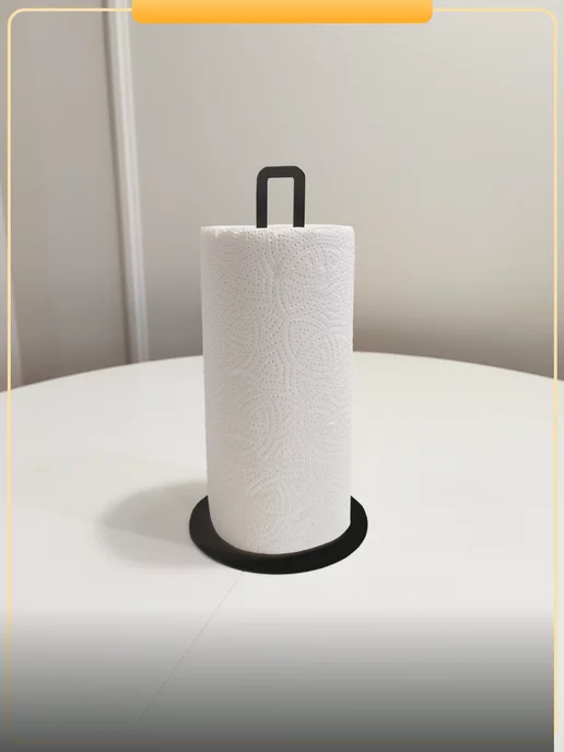 DomDecor Держатель для бумажных полотенец настольный для кухни, черный, фото 8