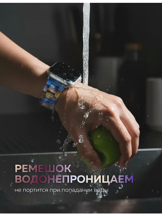 BRONO MO Ремешок для Apple Watch 42 44 45 46 49 mm (Ultra 1-2), серый, фото 7