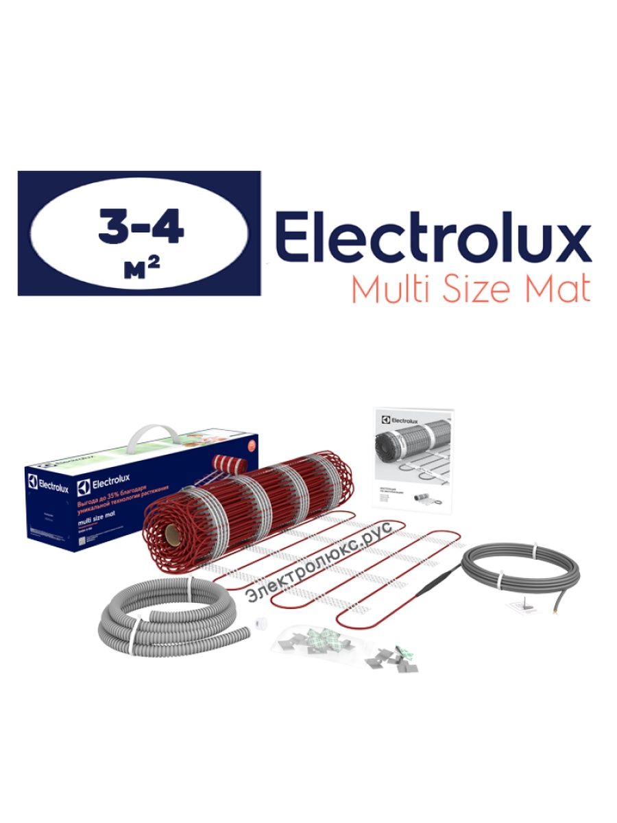 Нагревательный мат Electrolux EEM 2-150-1. Мат нагревательный Electrolux EEFM 2-150- 3 (комплект теплого пола).