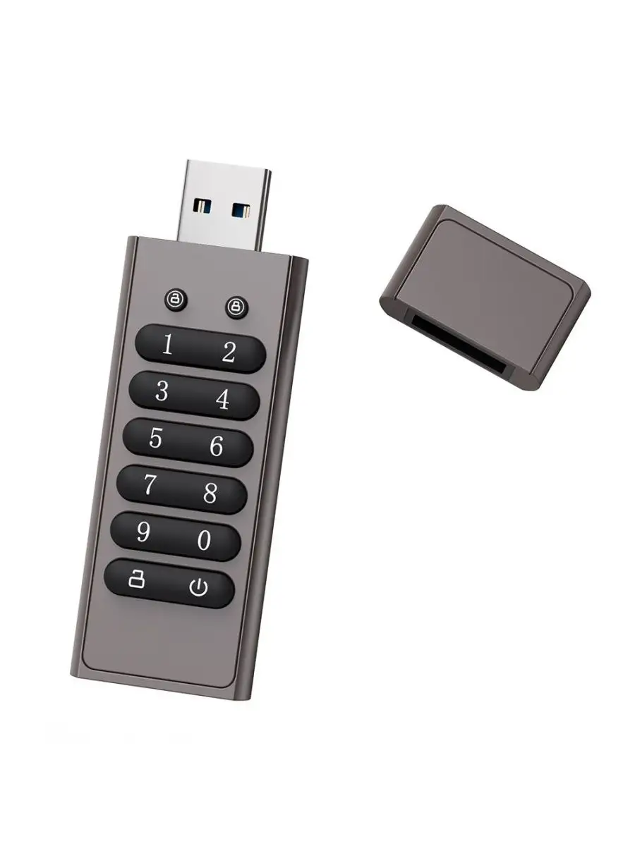 USB-накопитель 32ГБ/флешка с кодовым замком/с шифрованием Мобиплюс  145107600 купить в интернет-магазине Wildberries