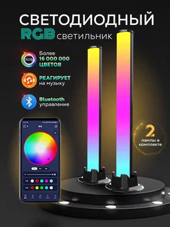 Светильник RGB светодиодный компьютерный LuHOME 145118501 купить за 1 255 ₽ в интернет-магазине Wildberries