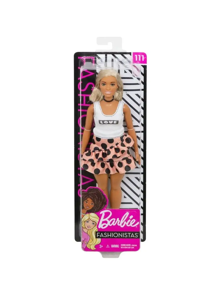 Кукла Barbie Игра с модой 111 FXL51 Barbie 145172938 купить в  интернет-магазине Wildberries