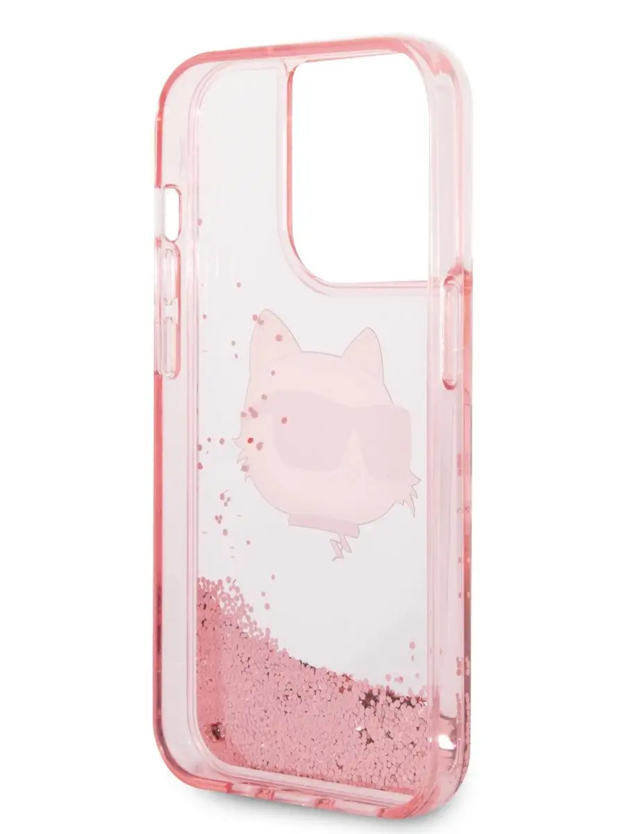 Чехол на iPhone 14 Pro Max жидкие блестки Liquid Glitter Karl Lagerfeld  145187281 купить за 1 946 ₽ в интернет-магазине Wildberries