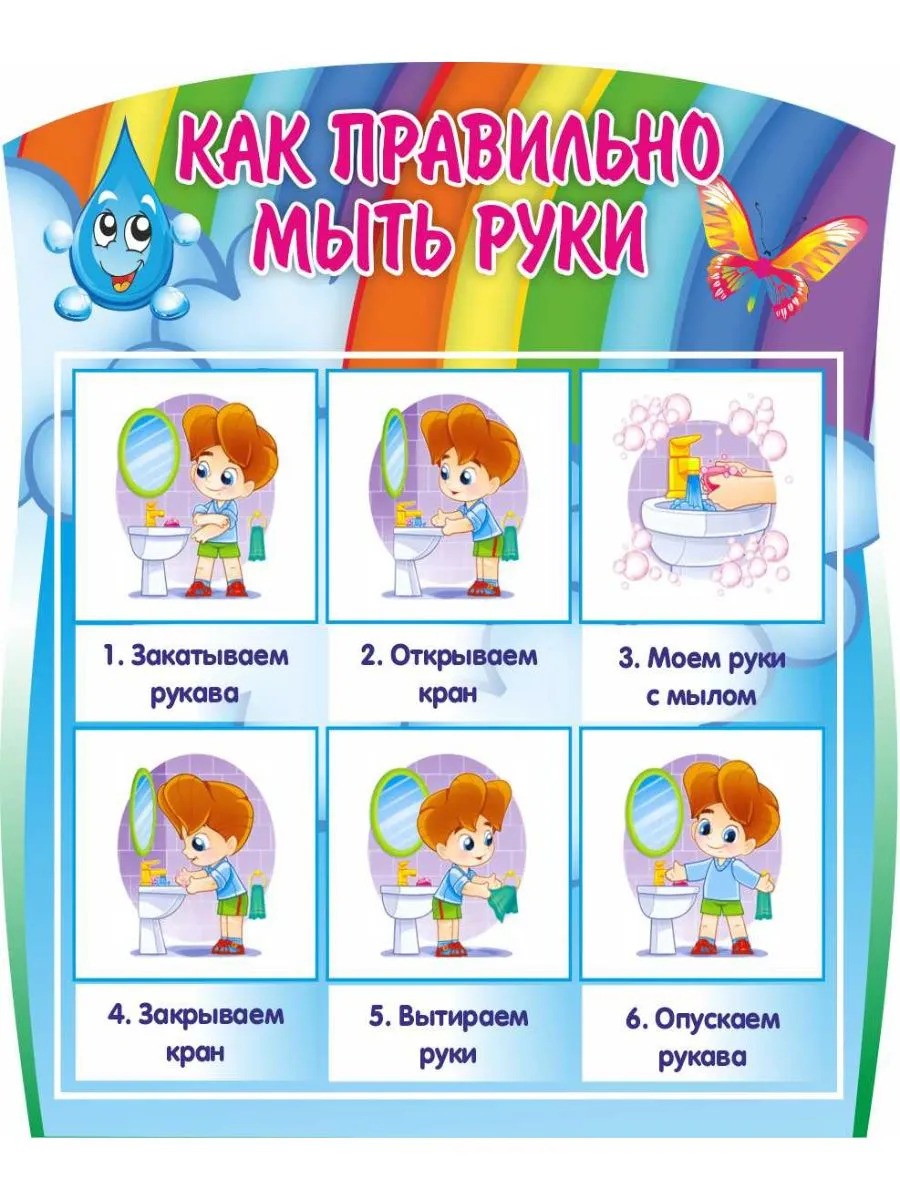 Акция моем руки правильно