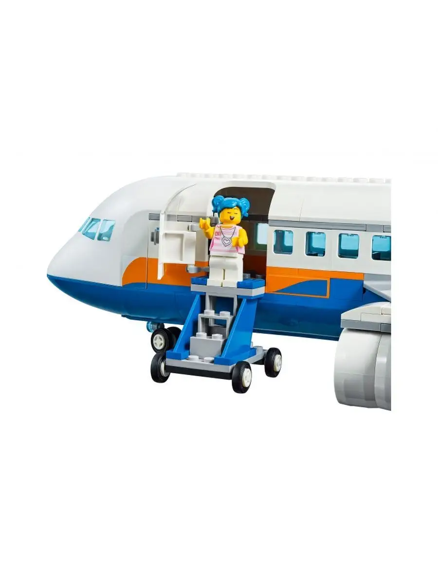 Конструктор LEGO City 60262 Airport Пассажирский самолет LEGO 145198742  купить в интернет-магазине Wildberries