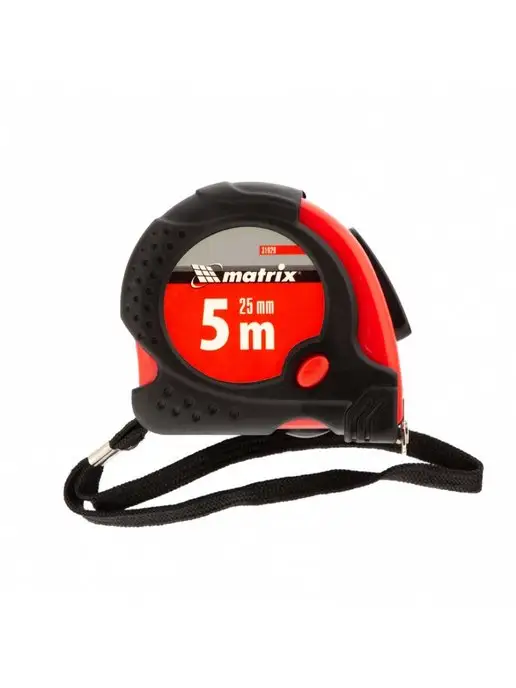 MATRIX, Рулетка, 5 м х 25 мм, обрезин. MATRIX 31029, 5 м, фото 2