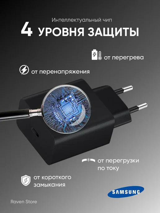 Samsung & Type-C 45W быстрая зарядка типа 5А, 45 Вт, фото 5