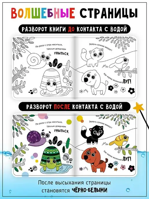 Счастье внутри Книжка игрушка для купания малыша в ванной, вариант, фото 3
