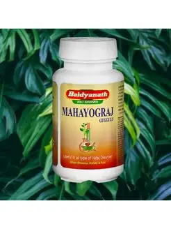 МАХАЙОГАРАДЖ ГУГГУЛ 40 ТАБЛ BAIDYANATH 145253692 купить за 542 ₽ в интернет-магазине Wildberries