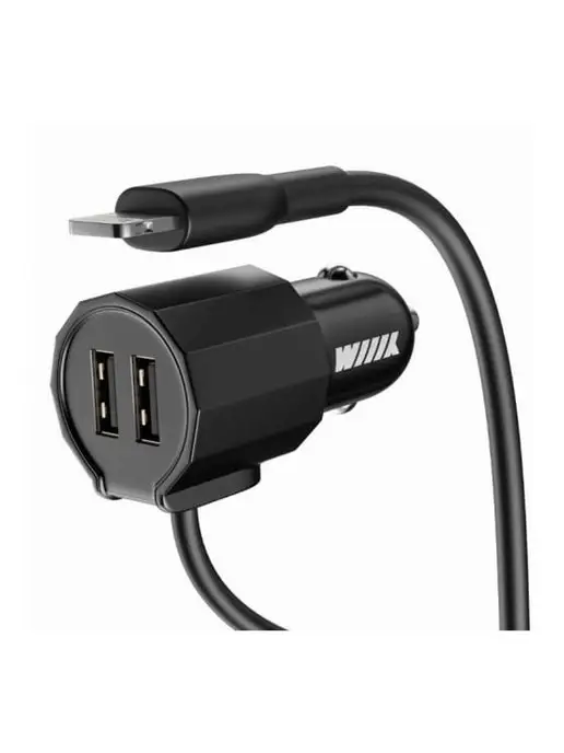 WIIIX Зарядное устройство USB автомобильное 2 порта, вариант, фото 4