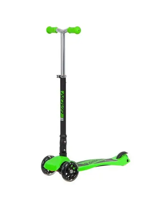 NOVATRACK Самокат-кикборд RainBow, 80 120 мм, дека 40х13, 43x13, фото 4