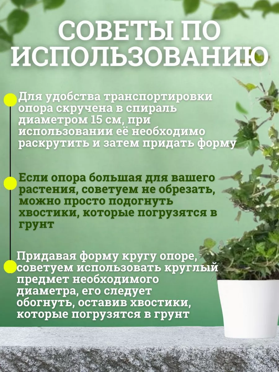 Опора для растений L&Home&L 145262085 купить за 206 ₽ в интернет-магазине  Wildberries