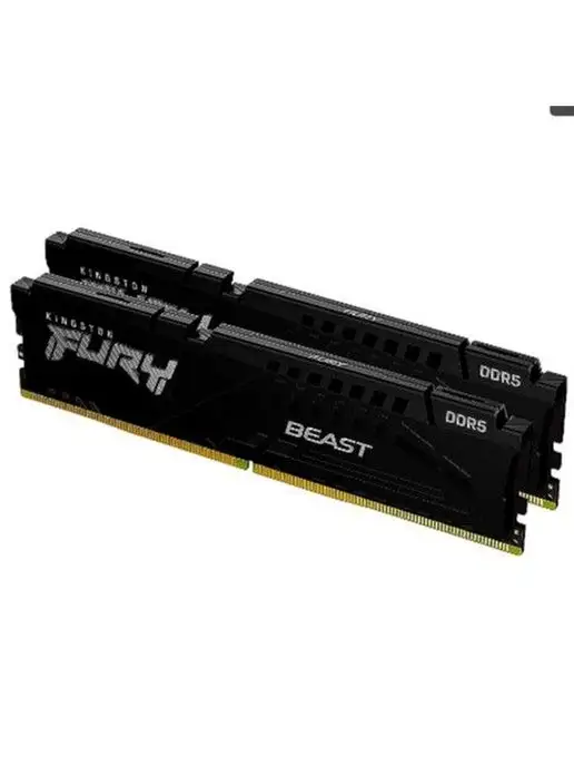 Kingston Модуль памяти 16GB DDR5 FURY Beast Black EXPO Gaming Memory, 16 ГБ