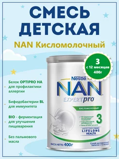 Кисломолочный детский напиток с 12 месяцев - 400 г NAN 145299182 купить за 1 097 ₽ в интернет-магазине Wildberries