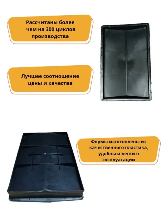 Betaf Форма для двухскатной парапетной крышки, вариант, фото 2
