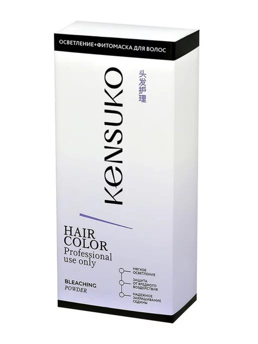KENSUKO Осветлитель для волос (4-6 тонов), 35 г, 35 г, фото 2