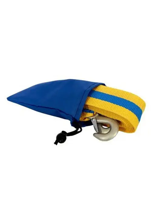 Goodyear Трос буксировочный автомобильный с крюками 10т 5метров, 5 м, фото 6