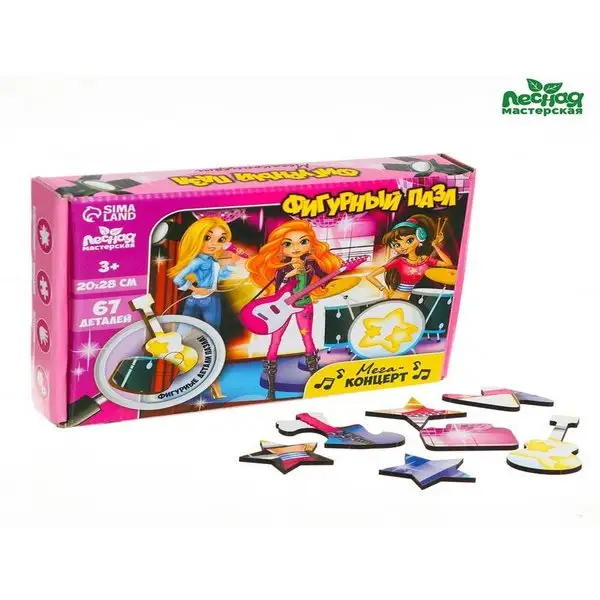 Пазл фигурный Мегаконцерт