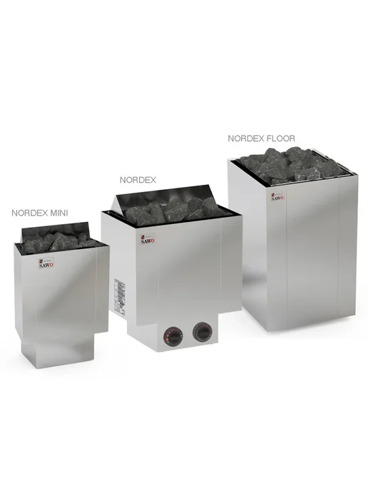 SAWO Электрическая печь для бани и сауны Nordex Floor NRFS, вариант, фото 3