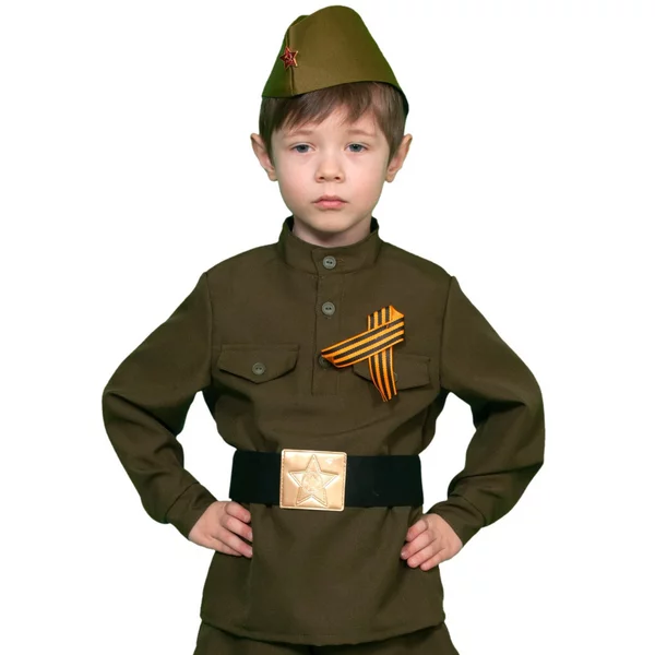 Карнавальный набор военный Гимнастёрка, 128 -134 см