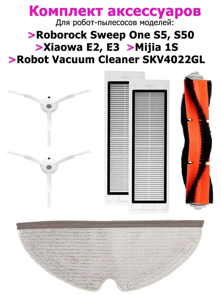 roborock Аксесуары для робота-пылесоса Xiaomi, Xiaowa
