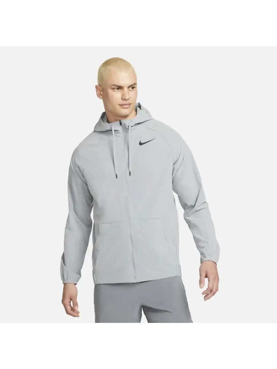 Nike flex pro hoodie grey sale