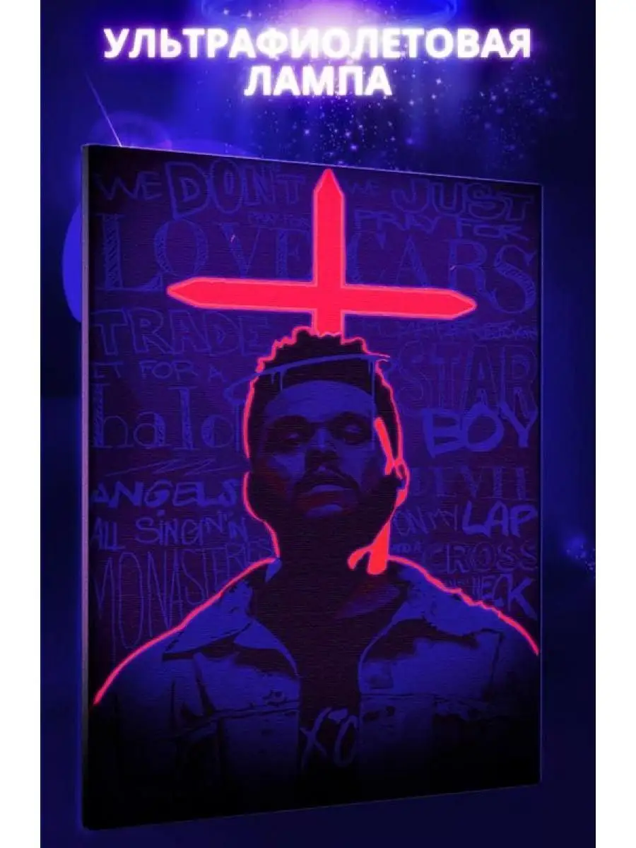 The Weeknd Art Плакат Рэп Трэп Певцы Музыканты Люди Музыка Живопись по  номерам 145545047 купить за 500 ₽ в интернет-магазине Wildberries