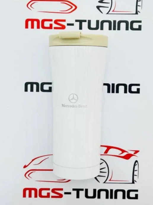 MGS-Tuning Термокружка Mercedes Benz белая 500мл, 500 мл, фото 2