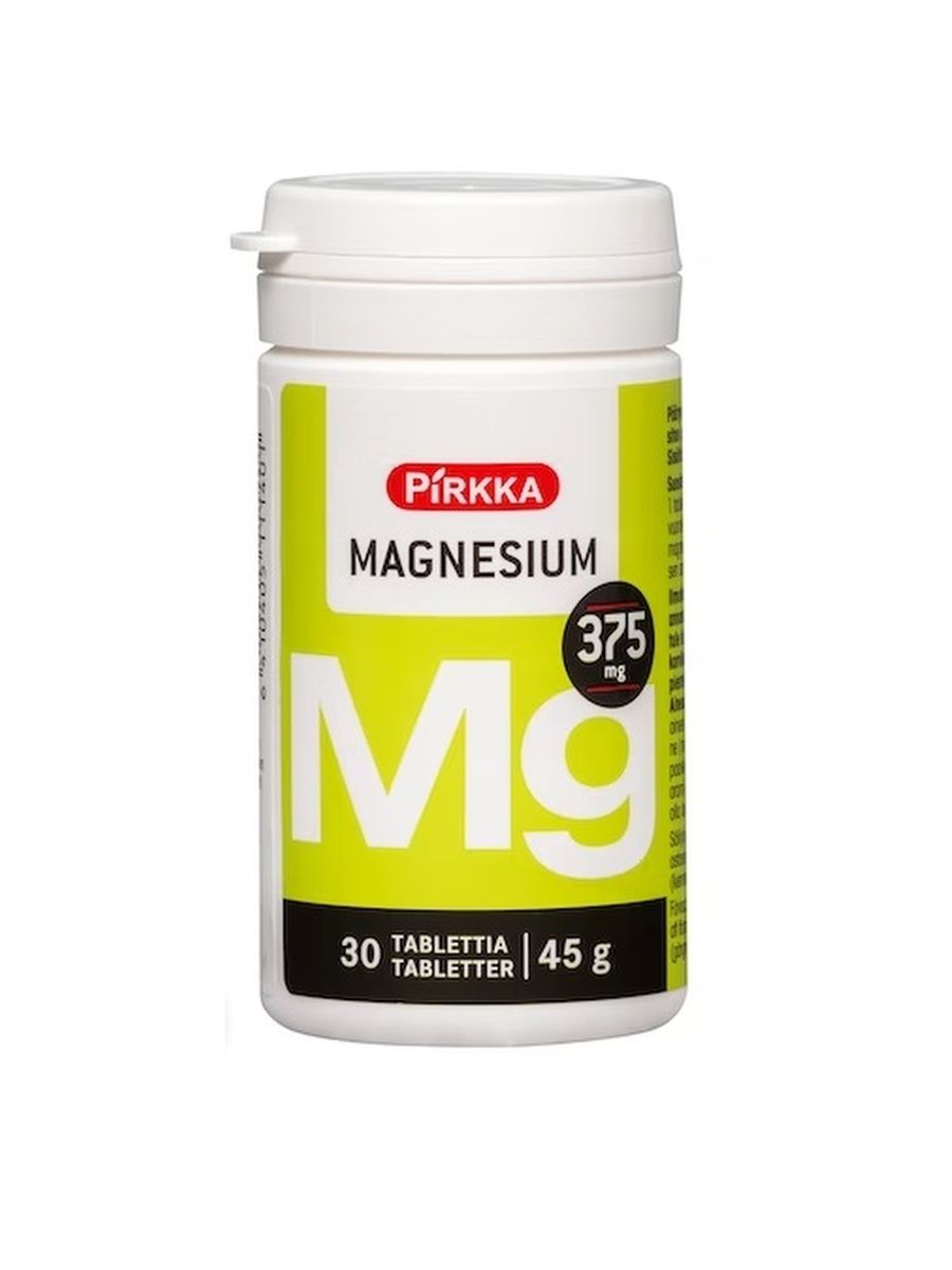 Магний мг в день. Магний / Magnesium (MG). Магний финский. Магнезия 375. Pirkka.