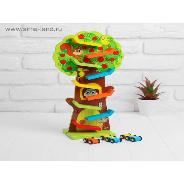 Автодром "С дерева", 5,5Х20,5Х37,5 см