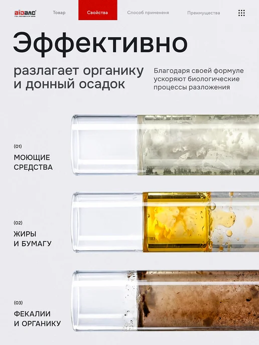 BIOBAC Бактерии для септиков, выгребных ям и дачных туалетов Pro10, вариант, фото 2