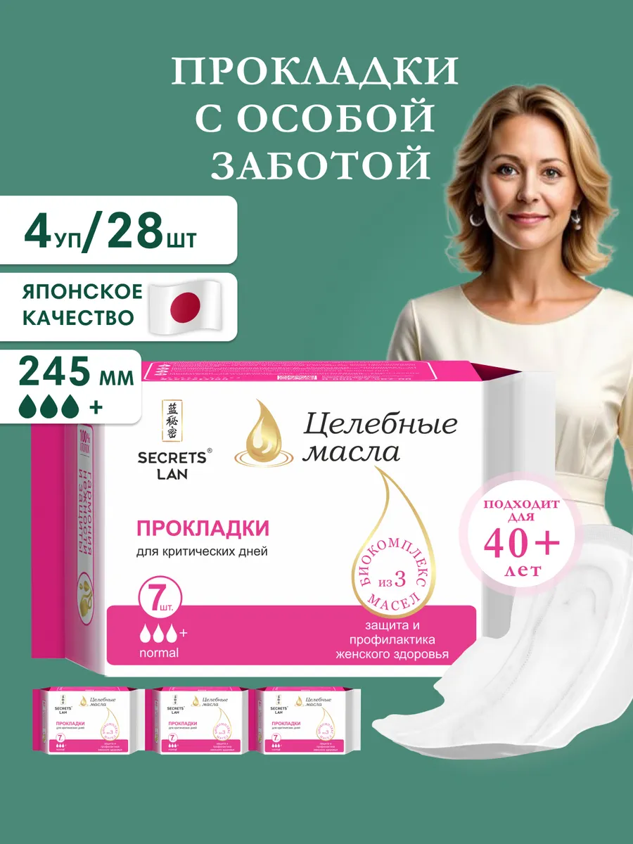 Прокладки женские дневные...
