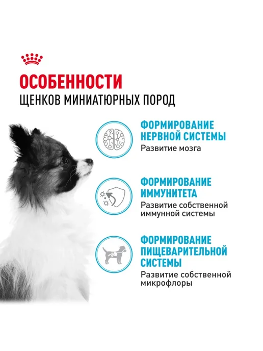 Сухой корм Royal canin для собак, мелкие, щенки, 1,5 кг, фото 3