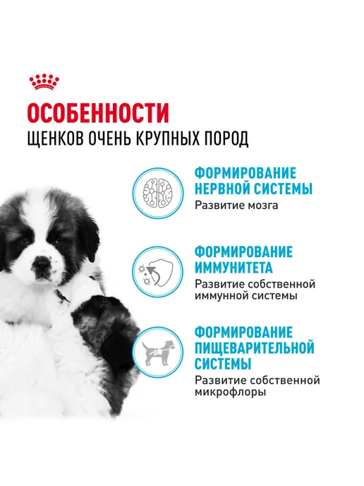 Сухой корм Royal canin Гигантских для собак, щенки, 15 кг, фото 2