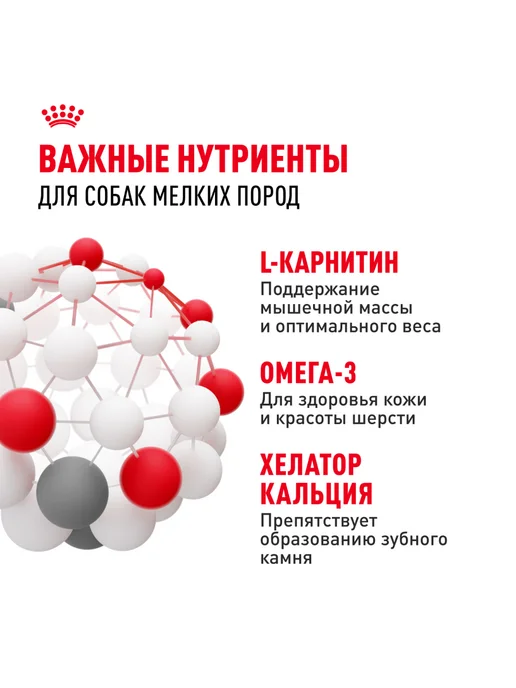Сухой корм Royal canin для собак, взрослые, мелкие, курица, 8 кг, фото 5